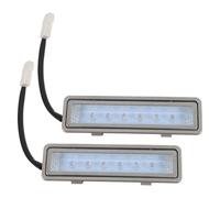 ANDRESLAD 2pcs LED Range Hood Light Bulbs Cool Replacement for Integrated Stoves Kitchen Vent Hoods Energy Efficient Bright LED Lighting Easy Install
