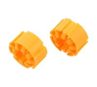 ANDRESLAD 2pcs Life Vest Bobbin Replacement Tablets Bright Orange Water-sensing Auto Inflator Parts for Emergency Inflation Boating Fishing Swimming Safety
