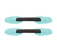 ANDRESLAD 2pcs Light Green Kayak Side Handles Replacement for Inflatable Paddle Boards and Canoes - PVC Strap Boat Carry Handles for SUP, Dinghy, and Raft Accessories