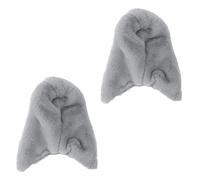 ANDRESLAD 2pcs Parrot Warm Nest Blanket Medium Grey Bird Shawl Soft Cozy Sleeping Bed for Winter Rest and Comfort