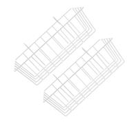 ANDRESLAD 2pcs Rabbit Feeder Holder Hanging Hay Rack for Cage Small Animals Bunny Guinea Pig Chinchilla Practical Waste-reducing Daily Use Hay Feeder