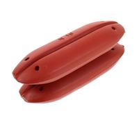 ANDRESLAD 2pcs Red EVA Foam Fishing Net Float Buoy High Buoyancy Ball for Aquaculture Nets and Lines Easy Installation Surface Marker for Boat Buoys and Fishing Gear