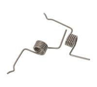 ANDRESLAD 2pcs Stainless Steel Replacement Flapper Spring for Refrigerator Door Hinge Repair Kit Fridge Freezer Door Spring with Sealing Precise Alignment and Support for Models