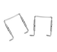 ANDRESLAD 2Pcs Violin Chinrest Screws Metal Violin Parts Instrument Helpers Easy Install Replacement for Shoulder Rest Compatible