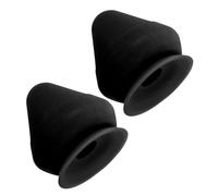 ANDRESLAD 2pcs Wall-Mountable Massage Ball with Suction Cup Handheld Muscle Roller for Back and Leg Trigger Point Therapy Black Release Tool for Home, Gym, and Travel