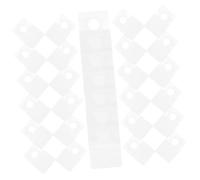 ANDRESLAD 300Pcs Heavy Duty PVC Plastic Hanging Tabs with Strong Adhesive Self-Stick Display Tags for Retail Merchandise Easy Peel for Store and Home Use