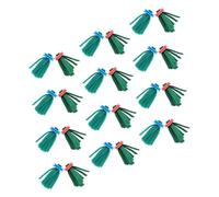 ANDRESLAD 30pcs Floating Spawning Mop Aquarium Tools Fish Egg Laying Mop Fish Tank Ornaments Goldfish Breeding Grass Spawning for Aquarium Brush Egg Incubator Grabber