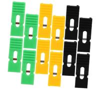 ANDRESLAD 30PCS Pitch Short Circuit Shunts Jumper Caps Black Green Yellow Closed Open Connectors for Circuit Board Repair DIY Electronics Hard Drive Dvd Accessories