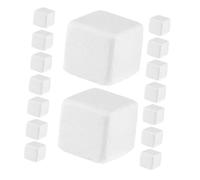 ANDRESLAD 36 Pcs Wear-resistant Mineral Block for Turtles and Reptiles Natural Grinding Cube for Tooth Health Dual-use Calcium Stone for Aquarium and Turtle Tanks with
