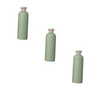 ANDRESLAD 3pcs 400ml Refillable Shampoo Bottles Pe Material Shower Gel Sub Containers Flip Cap for Home Use, Convenient Empty Lotion Storage Bottles