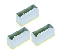 ANDRESLAD 3pcs Cute Kitten Plastic Litter Scoop Holder Organizer Container for Indoor Cat Waste Cleanup Fit for Scoops Stable Material for Tidy Storage