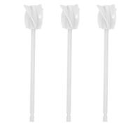 ANDRESLAD 3pcs Handheld Epoxy Resin Mixer Paddles Plastic Stirring Sticks for DIY Resin Projects Cement Mud Mixing Accessories with Optimized Blades for Uniform Epoxy Distribution
