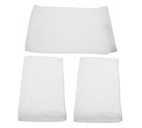 ANDRESLAD 3pcs Outdoor Dryer Vent Dust Filter Bags Lint Trap for Indoor and Outdoor Dryers White Lint Collection Bags Adhesive Tape