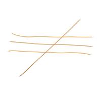 ANDRESLAD 3V LED Filament Wire Set 4Pcs 255Mm 2200K Warm Yellow Flexible Soft Filament for Relaxation Spaces and Light Fixture Repair