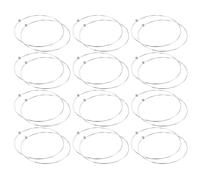 ANDRESLAD 40pcs Guitar Strings Steel Acoustic Guitar Replacement Strings for Daily Practice Live Performances Musical Instrument Parts