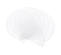 ANDRESLAD 40pcs White Cd Case and Dvd Holder Clam Shell Storage Box for Media Protection Single Disc Thickened Plastic Suitable for Home and Travel