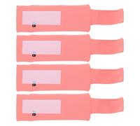 ANDRESLAD 4pcs Adjustable Soft Pet Collar for Cats and Dogs Post-surgery Breathable Anti-bite Neckwear Protective Barrier for Wound Healing and Scratch Prevention