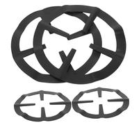 ANDRESLAD 4Pcs Gas Stove Ring Reducer Burner Stand for Small Cook Pots Premium Stainless Anti-rust Coffee Pot Holder Compatible with Gas Cooker for Sauce Pans and Tea Kettles