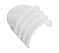 ANDRESLAD 4pcs Outdoor Camera Rain Cover Shield with Abs Protection for Cctv Ring Nest Dome Security Cameras Quick Installation Sun and Rain Shade Housing