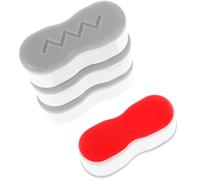 ANDRESLAD 4pcs Toilet Cushioning Pads Universal Toilet Seat Buffer Replacement Kit Plastic Bumpers Round Seats Bathroom Accessories and Bidet Use