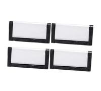 ANDRESLAD 4pcs Transparent Lure Cover Fishing Hook Protector Portable Bait Bag Lightweight Storage Wrap for Swim Baits and Fishing Hooks