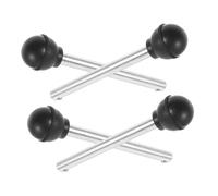 ANDRESLAD 4pcs Weight Stack Pins for Gym Machines Black Steel Pull Pins for Fitness Equipment Easy Installation Performance for Home and Office Use