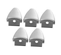 ANDRESLAD 5 PCS Drum Claw Hooks Triangle Shape Snare Drum Lug Accessories Plated Ear Hooks Replacement Parts