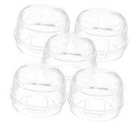 ANDRESLAD 5pcs Childproof Stove Knob Covers Safety Gas Stove Protectors for Kitchen Prevent Accidental Use and Girls and Pets Easy One-Hand Operation Essential Boy Girl Safety Guard