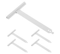 ANDRESLAD 5pcs Iron Roller Shutter Spring Replacement Kit for Blinds and Window Shutters Heavy-Duty Suspension Springs with Dovetail Joint for Secure Fit and Stable Operation Hardware for