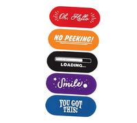 ANDRESLAD 5pcs Laptop and Tablet Webcam Privacy Covers Set, Anti-peeping Camera Protectors for Computer and Phone, Slim Camera Safety Slide for Online Meetings and Video Calls