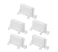 ANDRESLAD 5pcs Plastic Microwave Door Latch Replacement for Models Oven Door Switch Support Brackets Easy Installation Fit for Enhanced Safety and Smooth Operation