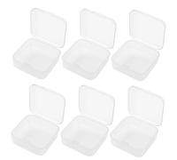 ANDRESLAD 6-piece Jewelry Box Organizer Bead Box for Storage Cover Nail Diamond Case Travel Earrings Necklace Storage Compact Design