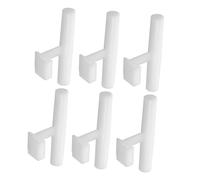 ANDRESLAD 6pcs Bird Feeder Pole Stands for Window Installation Hummingbird Training Tool with Easy Cleaning Bird Feeding Station Perch Accessories for Goldfinch Chickadees Parrots