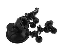 ANDRESLAD 6pcs Car Suction Cup Mount Kit PVC Suction Mount with Secure Square Buckle for Driving Recorder Camera Windshield Dashboard Holder