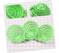 ANDRESLAD 6pcs Large Plastic Bird Nest Bowls for Breeding and Hatching Easy to Install Hanging Nest Pans for Small to Birds for Cage