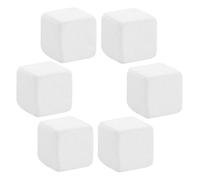 ANDRESLAD 6pcs Natural Mineral Calcium Cubes for Tortoise Tank Reptile Calcium Safe Chewable Blocks for Turtle Terrarium Pet Feeding and Strengthening