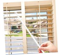 ANDRESLAD 6pcs Window Blind Wands with Hooks Long Tilt Rods for Vertical and Venetian Blinds Easy Replacement Curtain Accessories for Home Light Control