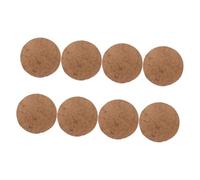 ANDRESLAD 8pcs Breathable Coconut Fiber Pigeon Nest Pads Soft Warm Nesting Material for Small Birds Dry Comfortable Bird Egg Mat and Easy to Clean for Pigeon House