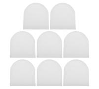 ANDRESLAD 8pcs Floor Mop Sponge Replacement Set for Household Floor Cleaner Washable Vacuum Filter Pads for Wet Dry Mop Systems Filter Sponges for Brush Rollers