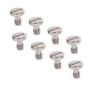 ANDRESLAD 8pcs Tripod Screws Quick Release Plate Replacement for DSLR Cameras Gimbal Extender Lightweight Nickel-plated Iron