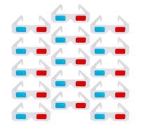 ANDRESLAD 90pcs Red Blue Anaglyph Cardboard Glasses Lightweight Paper Eyewear for Home Theater Tv Projectors Parties Quick Assembly Comfortable Fit Compatibility