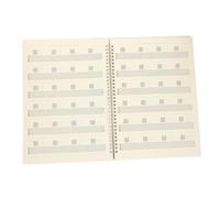 ANDRESLAD A4 Guitar Sheet Music Book Six-string Score Notebook with Chord Boxes for Guitar Beginners and Players Music Practice Journal