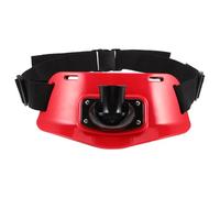 ANDRESLAD Adjustable ABS Rod Holder Belt with Padding for Sea Fishing Rock and Lure Anglers Ergonomic Quick-Adjust Fishing Gear for Open Water and Kayak Use