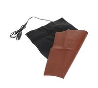 ANDRESLAD Adjustable USB Heated Pet Pad with Temperature Settings Anti-bite Electric Blanket for Dogs and Cats Lightweight Portable Cushion for Travel and Home Use Random Color