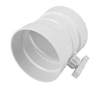 ANDRESLAD Airflow Control Valve Manual Shut-Off Damper for Ventilation Systems Backdraft Preventer Easy Installation for Optimal Airflow Regulation