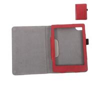 ANDRESLAD Artificial Leather -book Reader Protective Case Cover Easy-clean Full Shell Sleeve with Elegant Wine Finish Compatible Electronic Book Reader Protection
