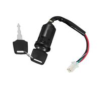 ANDRESLAD Atv Ignition Switch with Key for Scooters and Motorcycles Plastic and Metal Construction Quick Installation Electrical Circuit Protection Replacement Starter Lock for Off-road