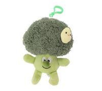 ANDRESLAD Bag Hanging Decor Keychain Adorable Broccoli Shape Plush Pendant for Fashion