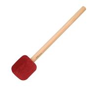 ANDRESLAD Bass Drum Mallet with Polished Beech Wood Handle Non-slip Comfortable Grip Performance Drumstick for Marching Band Beginner to Professional Percussion Instrument Accessory