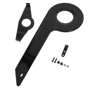 ANDRESLAD Bike Chain Protector Cover for Bicycle, 32-36T Front Sprocket Guard, Black Crankset Chainwheel Protective Guard Compatible Mountain and Road Bikes